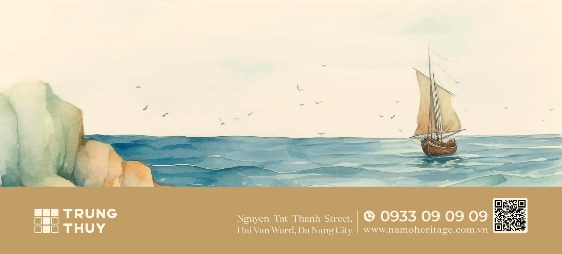 Chân trang dự án Nam Ô