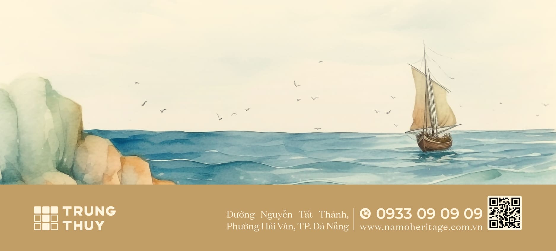 Chân trang dự án Nam Ô