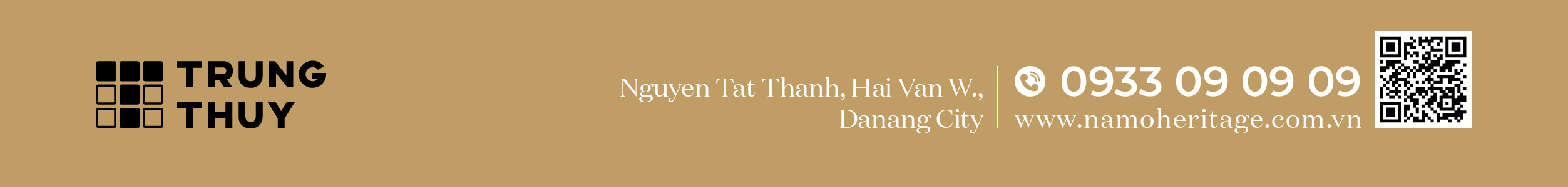 Chân trang dự án Nam Ô