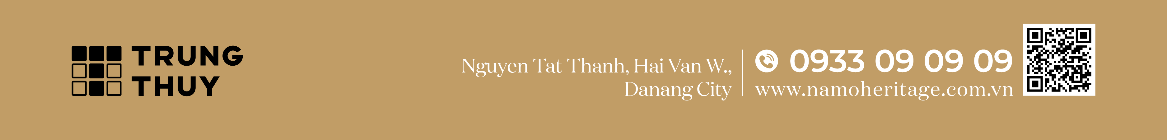 Chân trang dự án Nam Ô