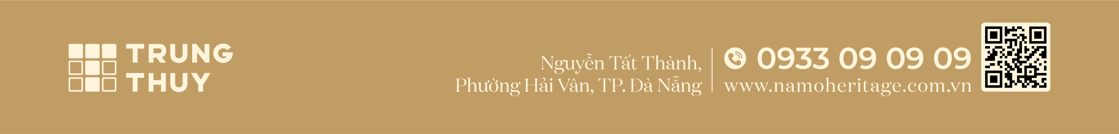 Chân trang dự án Nam Ô