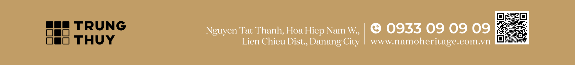 Chân trang dự án Nam Ô