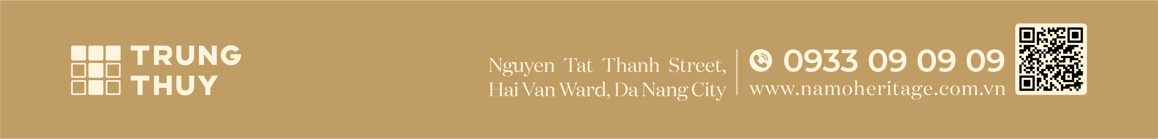 Chân trang dự án Nam Ô