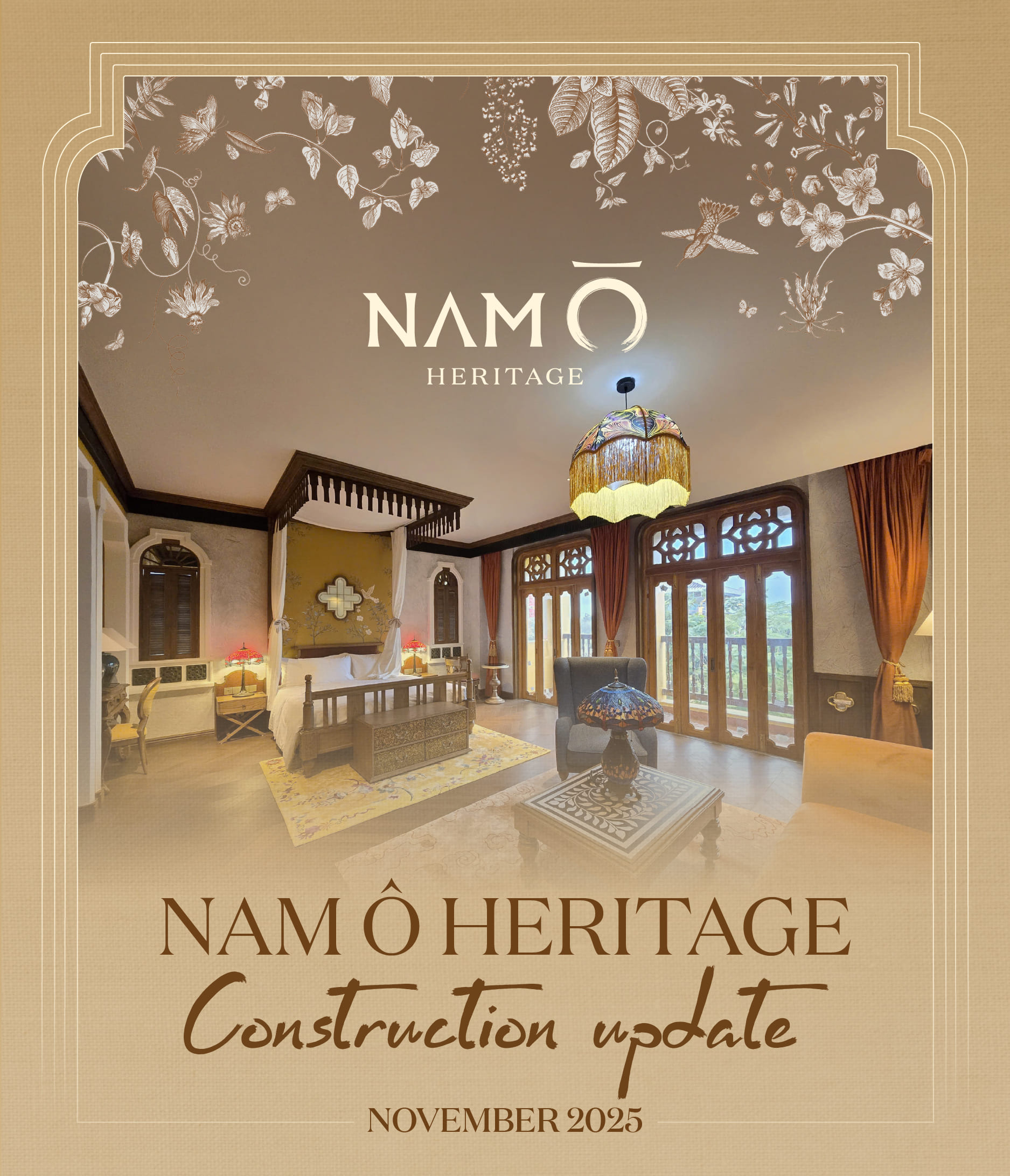 Tiêu đề dự án Nam Ô - Cập nhật tiến độ tháng 04-2025