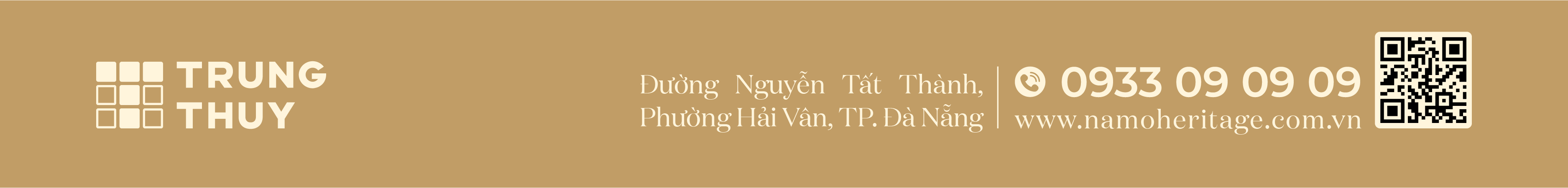 Chân trang dự án Nam Ô